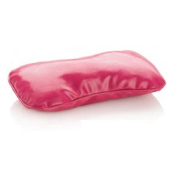 Cuscino Poggiamano rosa in ecopelle