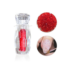 Crystal Pixie Nail - Rosso