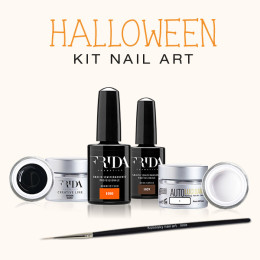 Halloween Kit Nail Art con Autolucidante e SpiderGel