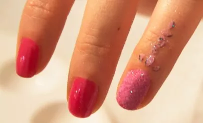 DECORI CON POLVERE GLITTER