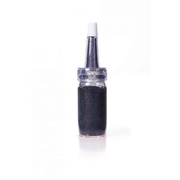 Polvere glitter black - Holographic Dust -0