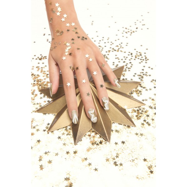 Polvere glitter black - Holographic Dust -4005