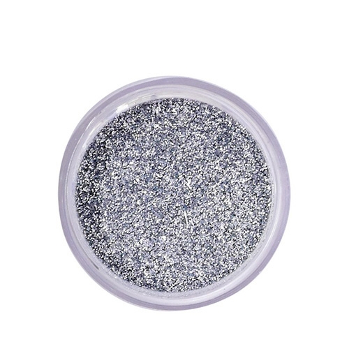 Glitter Argento Scuro-0