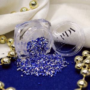 Diamond crystal - color blu-0