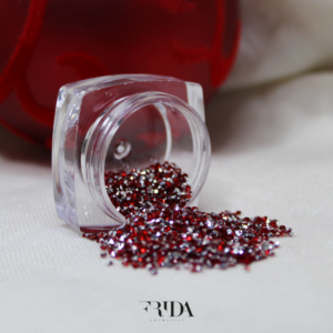 Diamond crystal - color rosso-0
