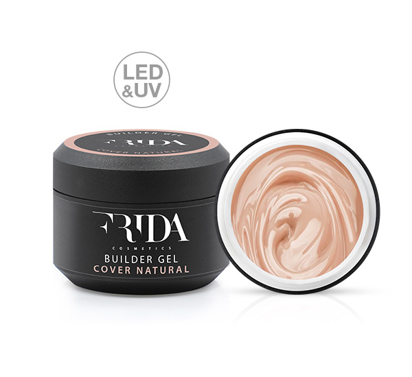 Gel Costruttore Rosa Coprente - Builder Gel Cover Natural 15 ml -0