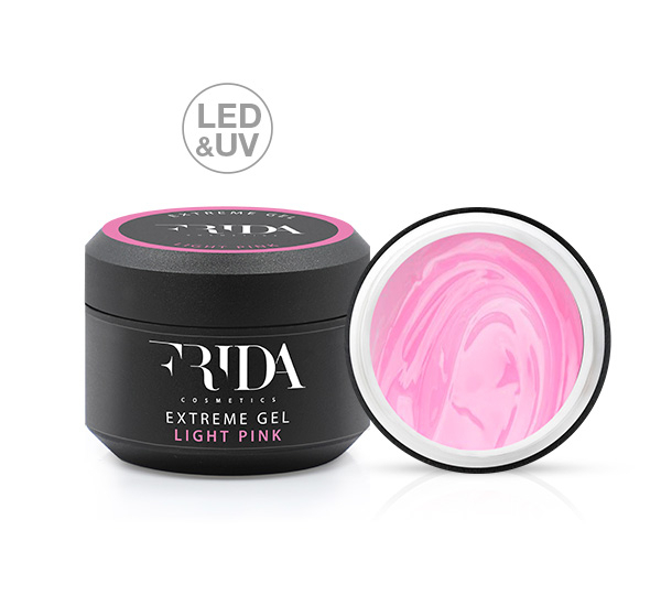 Gel Costruttore Tissotropico Rosa Lattiginoso - Extreme Gel Light Pink 50 ml -0