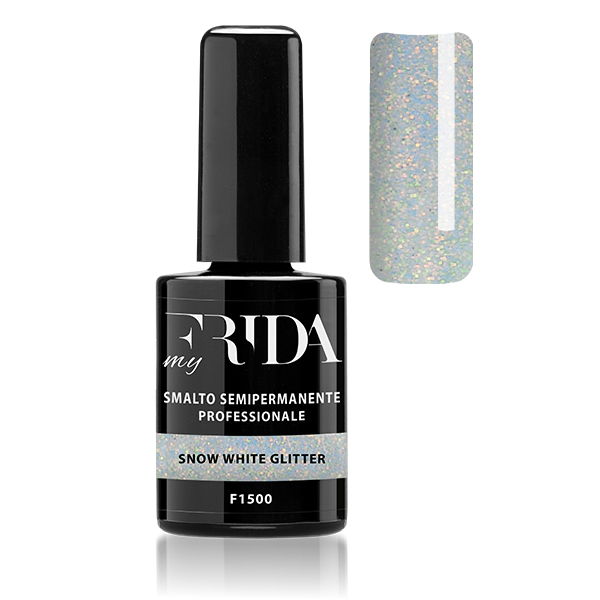 Smalto Semipermanente My Frida Alta Densità - Snow White Glitter-0